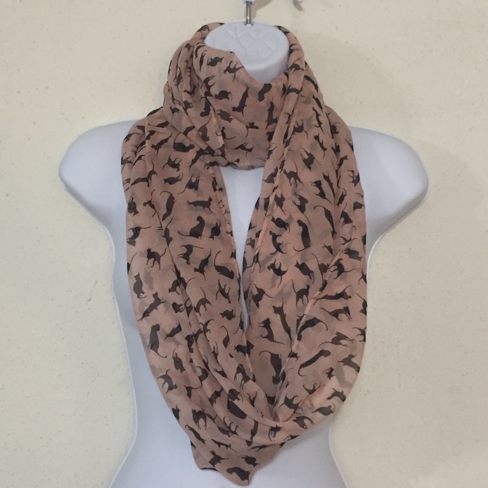💕KITTY CAT INFINITY SCARF